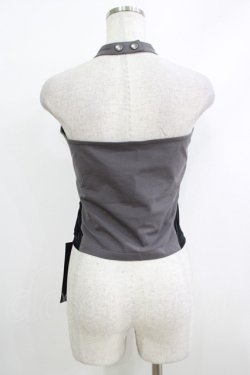 画像3: PUNK RAVE / Reversible printed vest M-L ブラック×グレー H-25-10-12-1064-PU-TO-KB-ZH