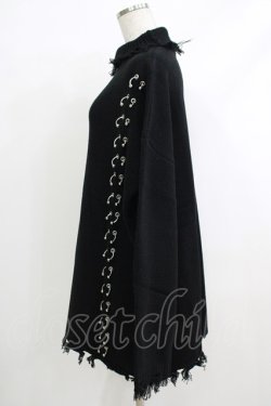 画像2: KILL STAR / Daith Knit Sweater S ブラック H-25-10-12-1065-SL-TO-KB-ZH