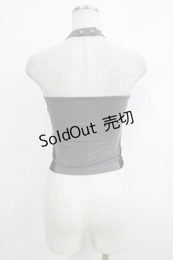 画像3: PUNK RAVE / Reversible printed vest XS-S ブラック×グレー H-25-10-12-1066-PU-TO-KB-ZH