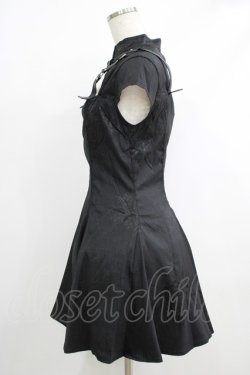 画像2: PUNK RAVE / Chinese style cutton knight series hardcore dress S ブラック H-25-10-12-1001-PU-OP-KB-ZH