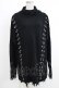 画像1: KILL STAR / Daith Knit Sweater S ブラック H-25-10-12-1067-SL-TO-KB-ZH (1)