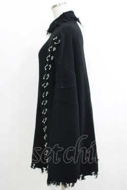 画像2: KILL STAR / Daith Knit Sweater S ブラック H-25-10-12-1067-SL-TO-KB-ZH