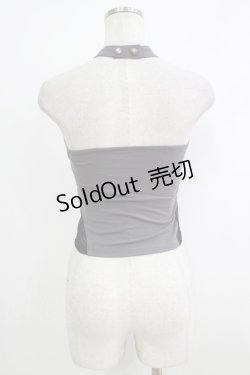 画像3: PUNK RAVE / Reversible printed vest XS-S ブラック×グレー H-25-10-12-1068-PU-TO-KB-ZT407