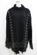 画像1: KILL STAR / Daith Knit Sweater S ブラック H-25-10-12-1069-SL-TO-KB-ZH (1)