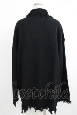 画像3: KILL STAR / Daith Knit Sweater S ブラック H-25-10-12-1069-SL-TO-KB-ZH
