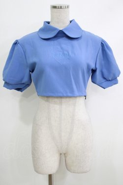 画像1: MORPH8NE / Frida's top S-M ブルー H-25-10-12-1071-PU-TO-KB-ZH