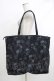 画像2: KILL STAR / Dark And Doomed Beach Bag  ブラック H-25-10-12-1073-SL-BG-KB-ZH (2)