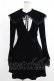 画像1: KILL STAR / Emilee Emilee Collar Dress XS ブラック H-25-10-12-1009-SL-OP-KB-ZH (1)