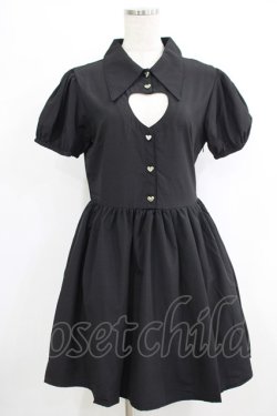 画像1: KILL STAR / FOZIA DRESS S ブラック H-25-10-12-1010-SL-OP-KB-ZH