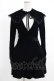 画像1: KILL STAR / Emilee Emilee Collar Dress XS ブラック H-25-10-12-1011-SL-OP-KB-ZH (1)
