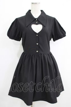 画像1: KILL STAR / FOZIA DRESS S ブラック H-25-10-12-1012-SL-OP-KB-ZH