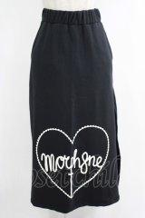 MORPH8NE / FULL MOON SKIRT S-M ブラック H-25-10-12-1013-PU-SK-KB-ZH