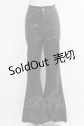 KILL STAR / Maleficent's Mirage Trousers pants S ブラック H-25-10-12-1015-SL-PA-KB-OS