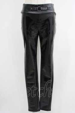 画像1: KILL STAR / Ossuary Leggings S ブラック H-25-10-12-1016-SL-PA-KB-ZH