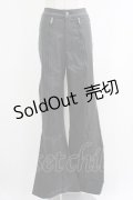 KILL STAR / Maleficent's Mirage Trousers pants S ブラック H-25-10-12-1019-SL-PA-KB-ZS