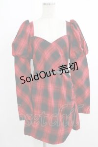 PUNK RAVE / Miriam dress M レッド H-25-10-12-1022-PU-OP-KB-ZH