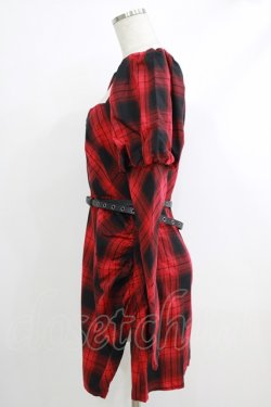 画像2: PUNK RAVE / Miriam dress M レッド H-25-10-12-1022-PU-OP-KB-ZH