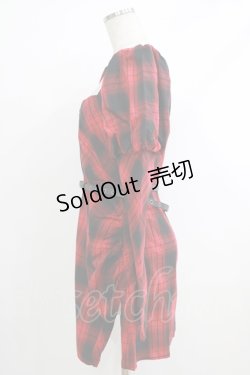 画像2: PUNK RAVE / Miriam dress M レッド H-25-10-12-1022-PU-OP-KB-ZH