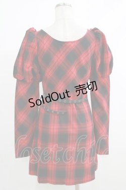 画像3: PUNK RAVE / Miriam dress M レッド H-25-10-12-1022-PU-OP-KB-ZH
