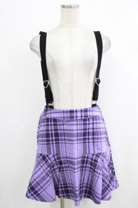 KILL STAR / School Dayz Skirt M パープル H-25-10-12-1023-SL-SK-KB-OS