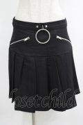 KILL STAR / No Lip Pleated Skirt S ブラック H-25-10-12-1026-SL-SK-KB-ZH