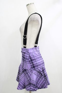 画像2: KILL STAR / School Dayz Skirt XS パープル H-25-10-12-1029-SL-SK-KB-ZH