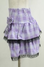 画像2: QOOZA / Kuromi mini skirt  ラベンダー H-25-10-12-1030-PU-SK-KB-OS (2)