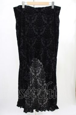 画像1: KILL STAR / Para Bellum Maxi Skirt XXL ブラック H-25-10-12-1031-SL-SK-KB-ZH
