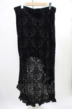 画像1: KILL STAR / Para Bellum Maxi Skirt XXL ブラック H-25-10-12-1032-SL-SK-KB-ZH