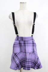 KILL STAR / School Dayz Skirt XS パープル H-25-10-12-1033-SL-SK-KB-ZI