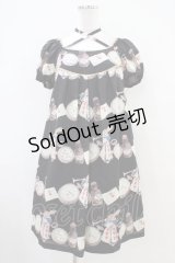 Emily Temple cute / ワンダーランドホルターワンピース  クロ H-25-10-12-025-ET-OP-KB-ZH