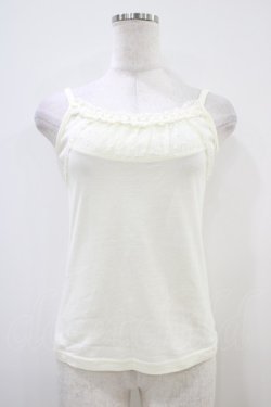 画像1: Emily Temple cute / ドットチュールキャミ  オフ H-25-10-12-038-ET-TO-KB-ZH