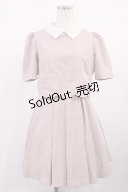 画像1: Rojita / ホワイトカラーワンピース Free ピンク H-25-10-13-004-LO-OP-NS-ZH