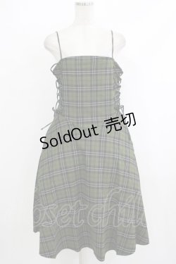 画像1: KILL STAR / Elyswyth Dress M グリーン H-25-10-13-1001-SL-OP-KB-ZH