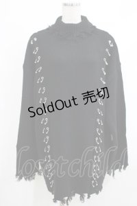 KILL STAR / Daith Knit Sweater XS ブラック H-25-10-13-1032-SL-TO-KB-ZH