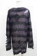 画像3: KILL STAR / Graph Knit Sweater XS ブラック×パープル H-25-10-13-1033-SL-TO-KB-ZH (3)