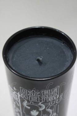 画像2: KILL STAR / FOLLOW ME CANDLE  ブラック H-25-10-13-1042-SL-ZA-KB-ZH