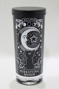 KILL STAR / MOONSPELL RITUAL CANDLE  ブラック H-25-10-13-1043-SL-ZA-KB-ZT-W004