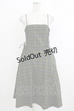 画像1: KILL STAR / Elyswyth Dress S グリーン H-25-10-13-1005-SL-OP-KB-ZH