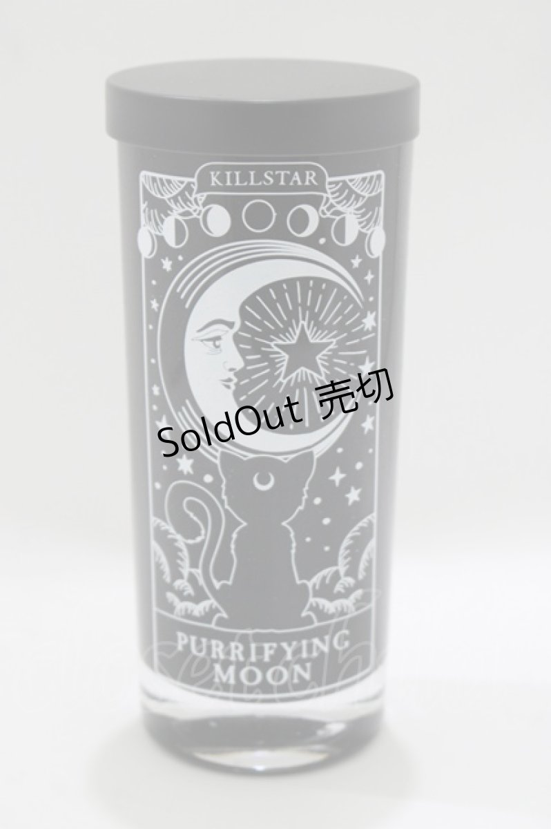 画像1: 【SALE】KILL STAR / MOONSPELL RITUAL CANDLE  ブラック H-25-10-13-1047-SL-ZA-KB-ZT-W004 (1)