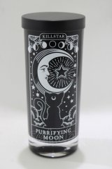 KILL STAR / MOONSPELL RITUAL CANDLE  ブラック H-25-10-13-1047-SL-ZA-KB-ZT-W004