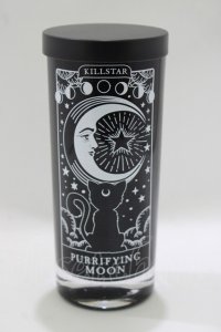 KILL STAR / MOONSPELL RITUAL CANDLE  ブラック H-25-10-13-1047-SL-ZA-KB-ZT-W004