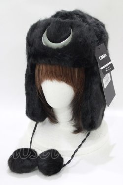 画像1: KILL STAR / Dark Side Of The Moon Hat  ブラック H-25-10-13-1050-SL-AC-KB-ZH
