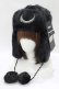 画像1: KILL STAR / Dark Side Of The Moon Hat  ブラック H-25-10-13-1050-SL-AC-KB-ZH (1)