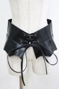 KILL STAR / Wetland Bat Peplum Corset ML ブラック H-25-10-13-1051-SL-ZA-KB-ZH