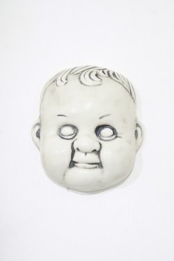 画像1: KILL STAR / Dolls Head Magnet  ホワイト H-25-10-13-1053-SL-ZA-KB-ZH
