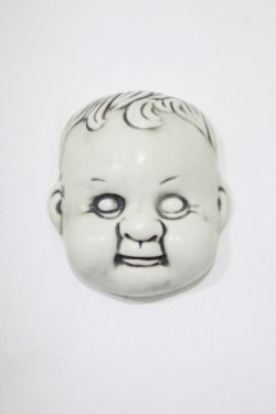画像1: KILL STAR / Dolls Head Magnet  ホワイト H-25-10-13-1054-SL-ZA-KB-ZH