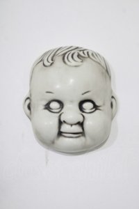 KILL STAR / Dolls Head Magnet  ホワイト H-25-10-13-1055-SL-ZA-KB-ZT-W004