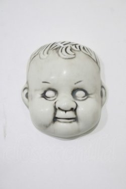 画像1: KILL STAR / Dolls Head Magnet  ホワイト H-25-10-13-1056-SL-ZA-KB-ZH