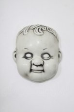 画像1: 【SALE】KILL STAR / Dolls Head Magnet  ホワイト H-25-10-13-1057-SL-ZA-KB-ZT-W004 (1)
